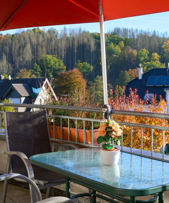 Balkon des Pflegezentrums Bergeck in Kürten