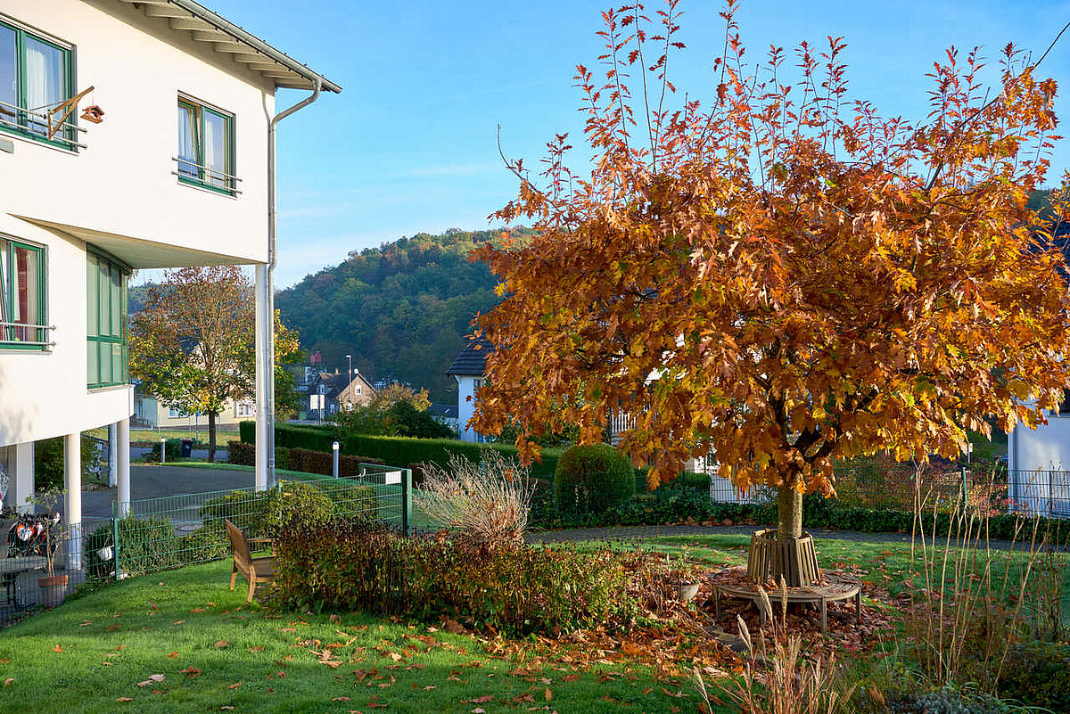 Garten des Seniorenheims Bergeck in Kürten