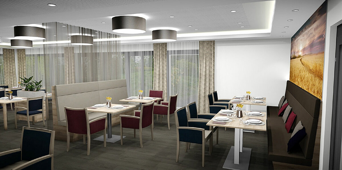 Cafeteria im CMS Pflegeheim Baesweiler