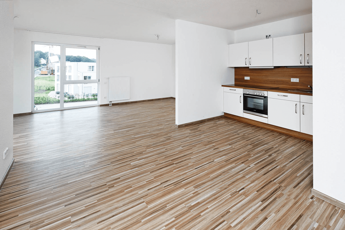 Zimmer mit Küche im Betreuten Wohnen des CMS Pflegewohnstift Harkorten in Hagen