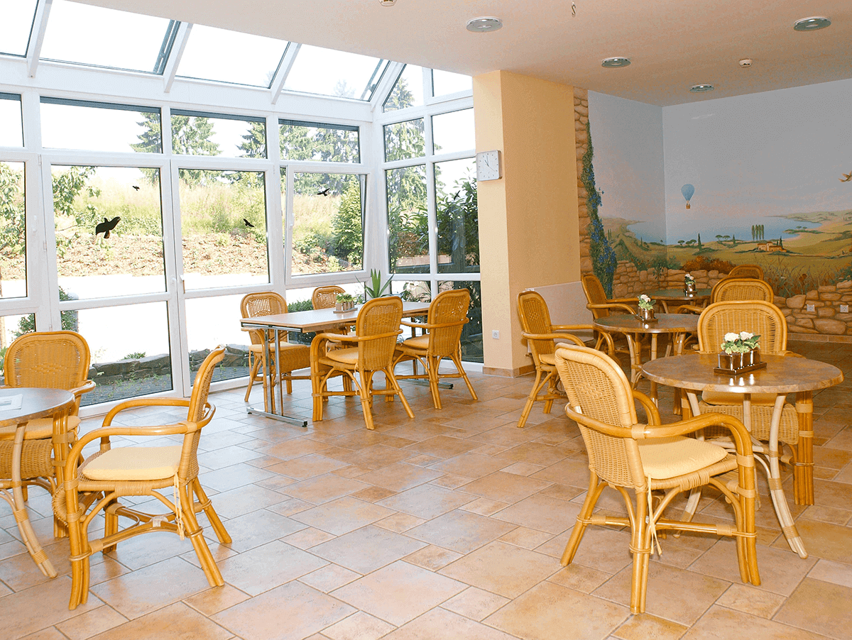 Speisesaal des CMS Wohn- und Pflegezentrum Bergeck in Kürten