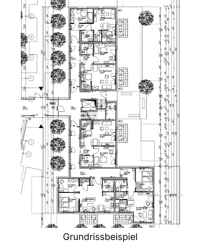 Grundrissbeispiel des Wohnstifts Vechelde